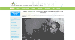 Desktop Screenshot of adesval.org